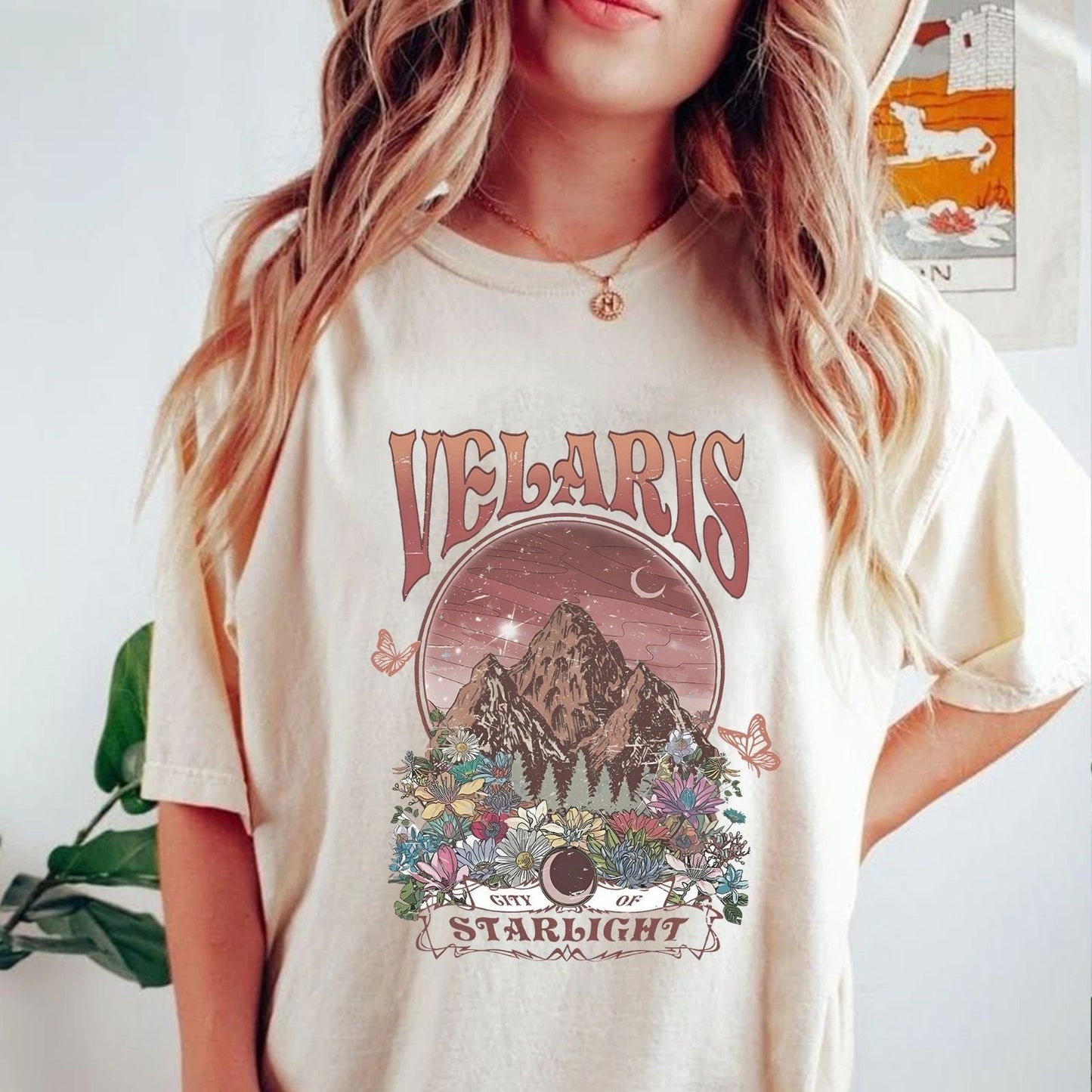 Retro Velaris City Of Starlight Tee, ACOTAR T-shirt for Fans, Fantasy Book Lover