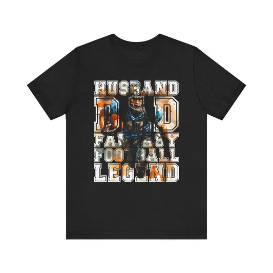 Fantasy Football Legend Tee, Husband Dad Shirt, Football Fan Gift, Sports Dad