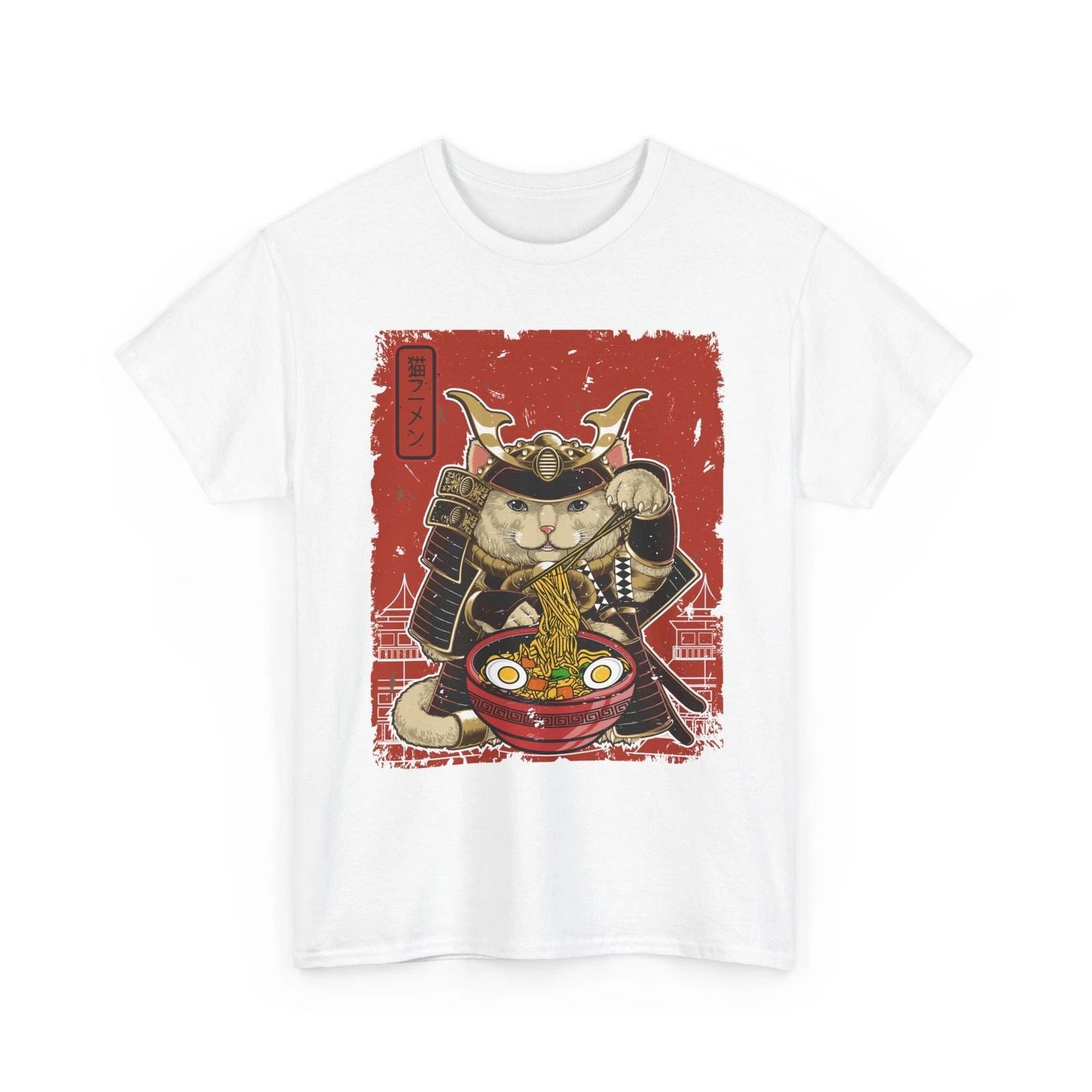 Kawaii Cat T-Shirt, Cat Owners Japanese Culture Lovers Funny Shirt