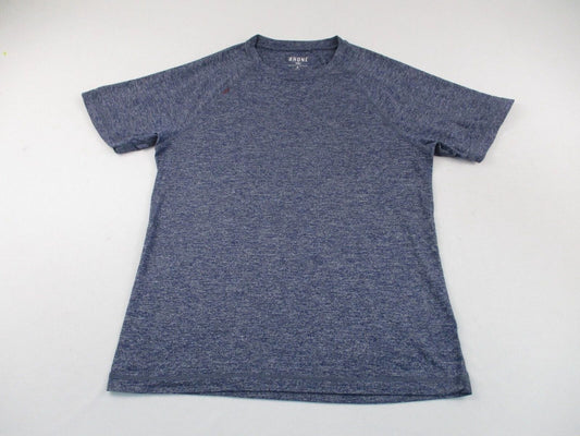 Rhone Shirt Mens Medium Blue Short Sleeve Athletic Crew Neck Casual