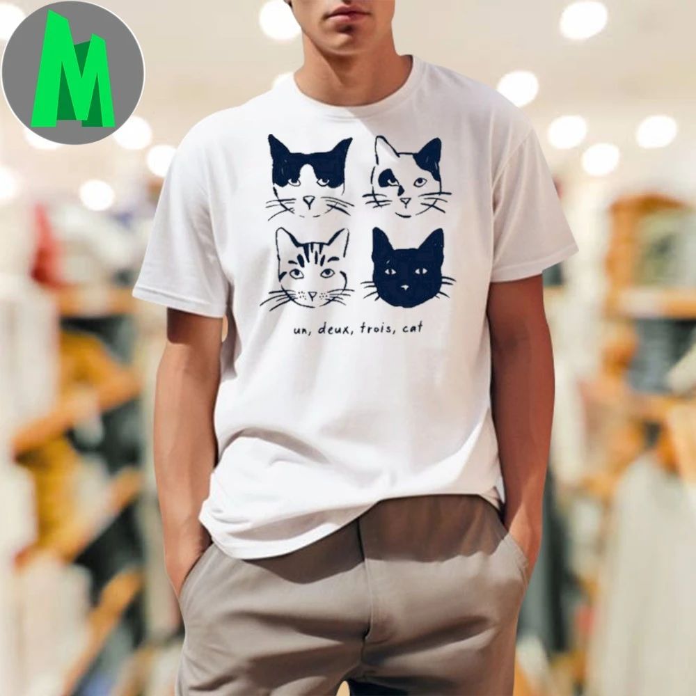 Un Deux Trois Cat Shirt