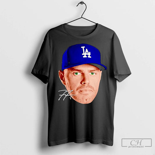 Classic Freddie Freeman Mlb Los Angeles Dodgers Big Head Signature Ornaments