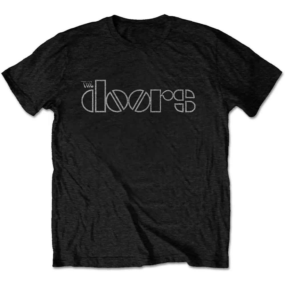 The Doors Logo Official Tee T-Shirt Mens Unisex