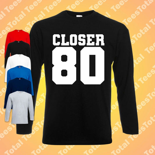 Closer 80 Long Sleeve T-Shirt Joy Division | Post Punk | Ian Curtis | New Order