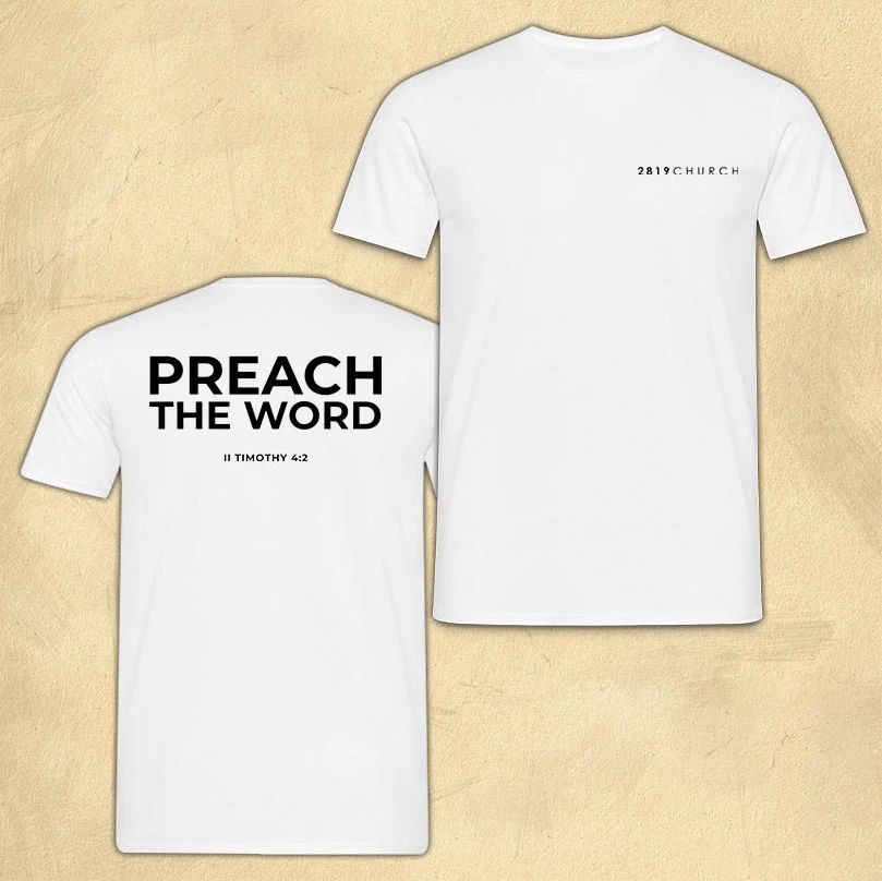 2819 Preach The Word T-Shirt Unisex, Official Concert & Music Merch
