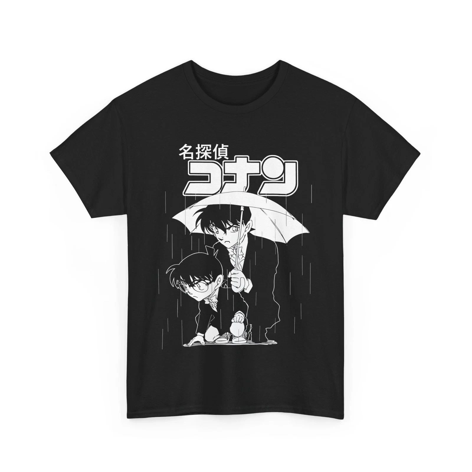 Anime Detective Conan Anime Tee, 90s Black T Shirt #2