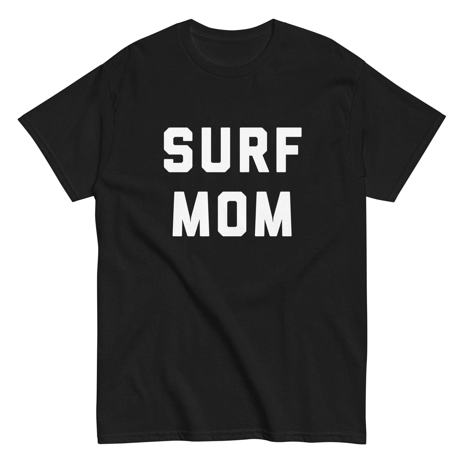 SURF MOM Shirt gift mother beach ocean vacation surf birthday