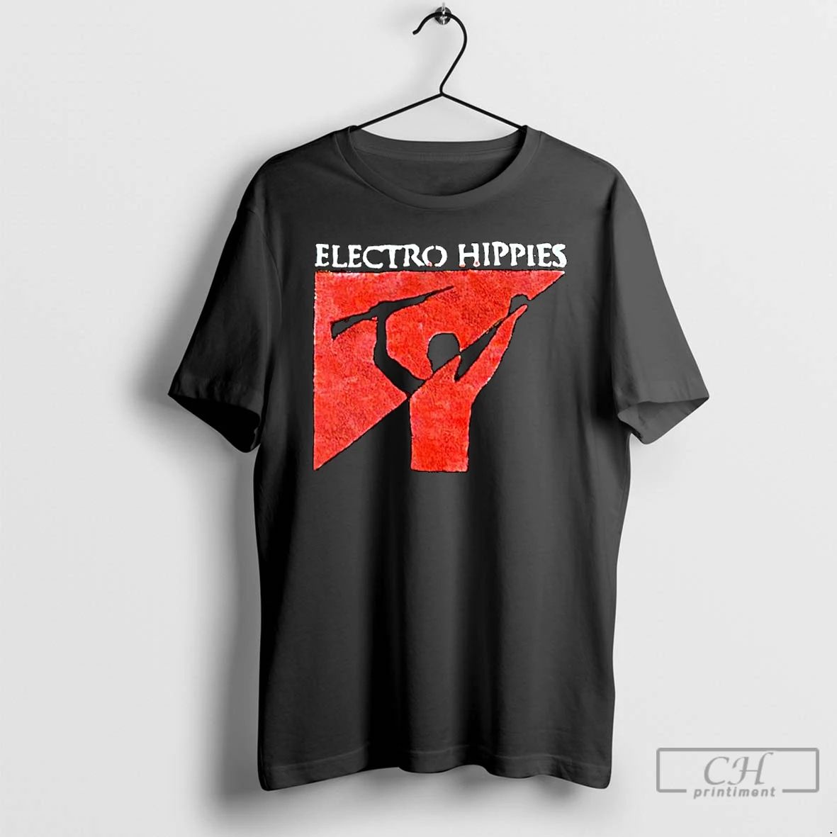 Classic Electro Hippies Ornaments T Shirts
