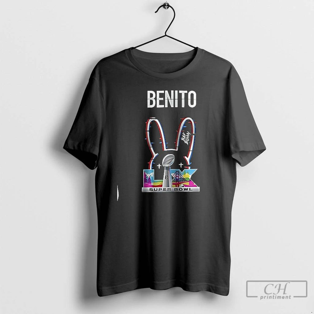 Premium Green Bay Packers X Bad Bunny Benito Football Mascot Signature T Shirts