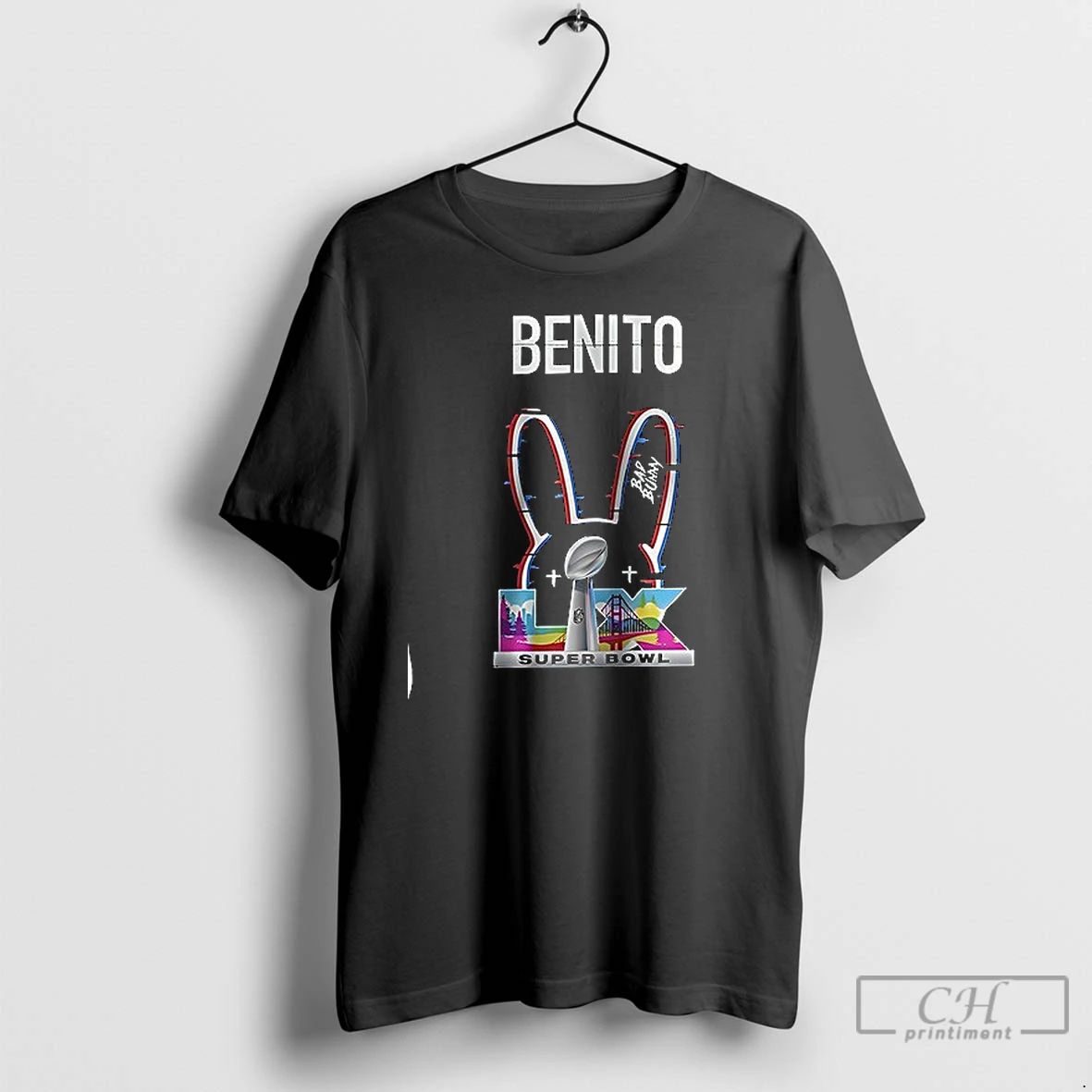 Premium Green Bay Packers X Bad Bunny Benito Football Mascot Signature T Shirts