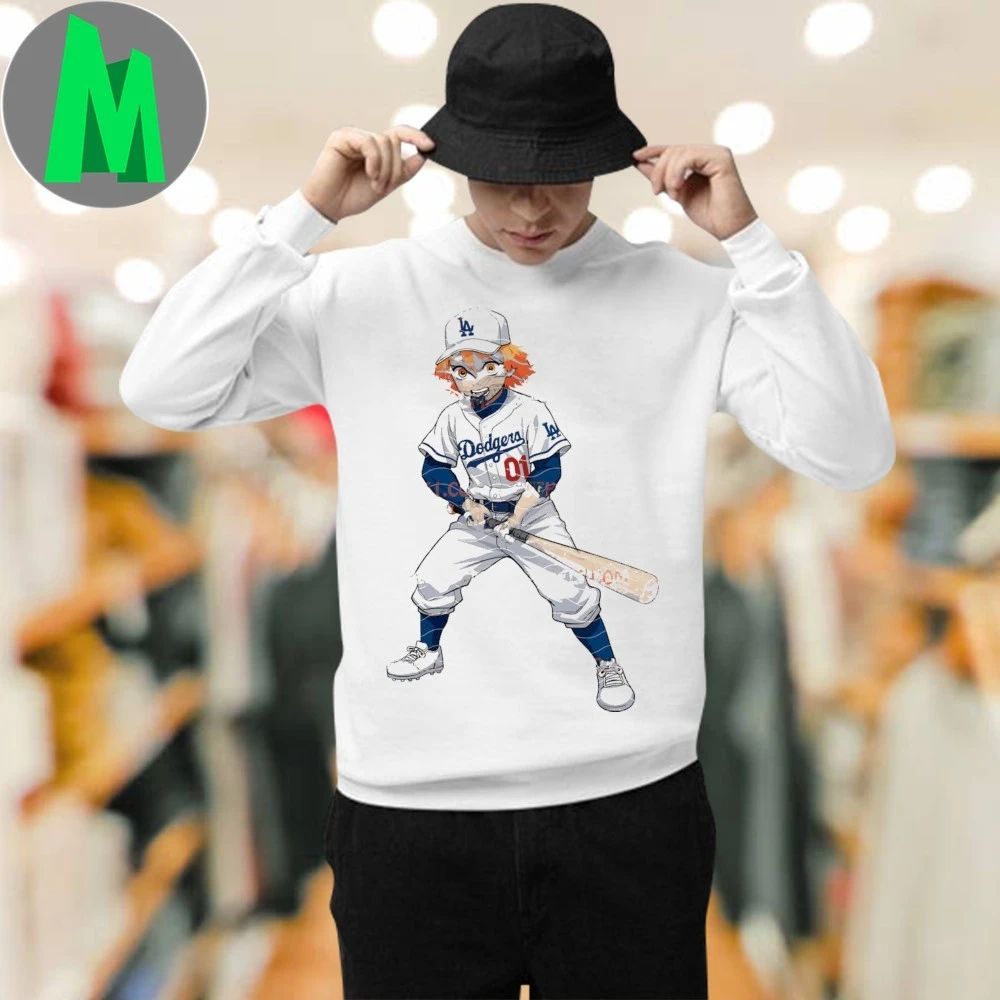 Zenitsu LA Dodgers Baseball Zenitsu LA MLB Shirt