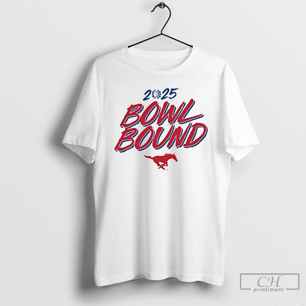Classic Smu Mustangs Bowl Bound 2025 T Shirts
