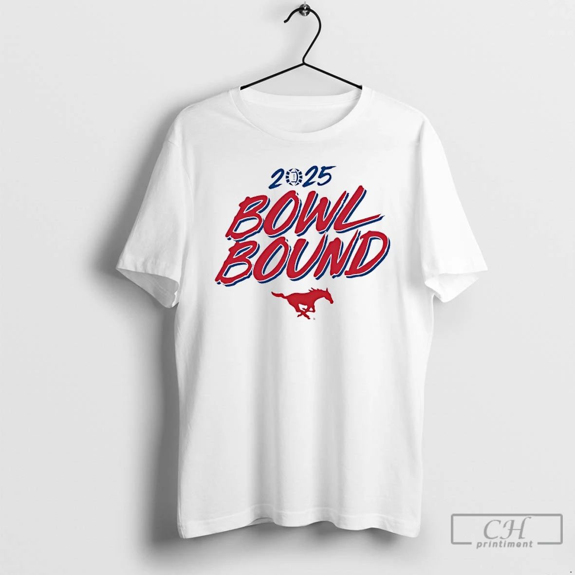 Classic Smu Mustangs Bowl Bound 2025 T Shirts