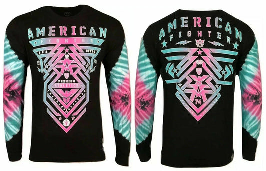 AMERICAN FIGHTER Men's T-Shirt PALMDALE L/S TEE Premium Athletic *
