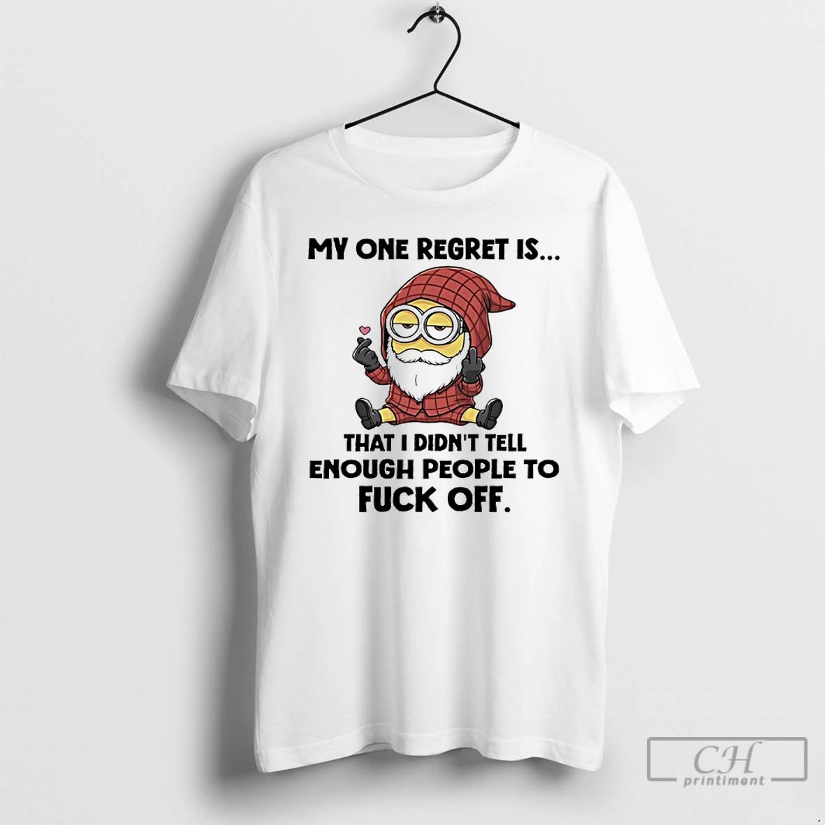 Classic Minions Santa My One Regret Is That I Didnt Tell Enough People To Fuck