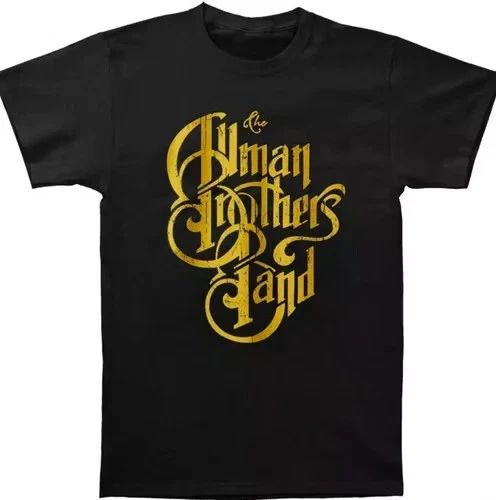 The Allman Brothers Band Vintage Logo T-shirt - Rock Music Shirt Unisex