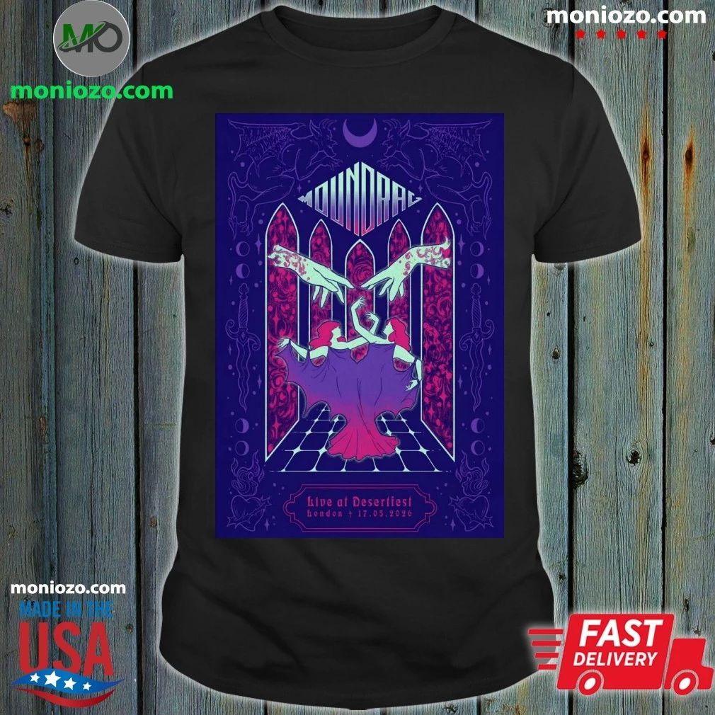 MOUNDRAG Desertfest London UK 5 17 2026 Poster Shirt