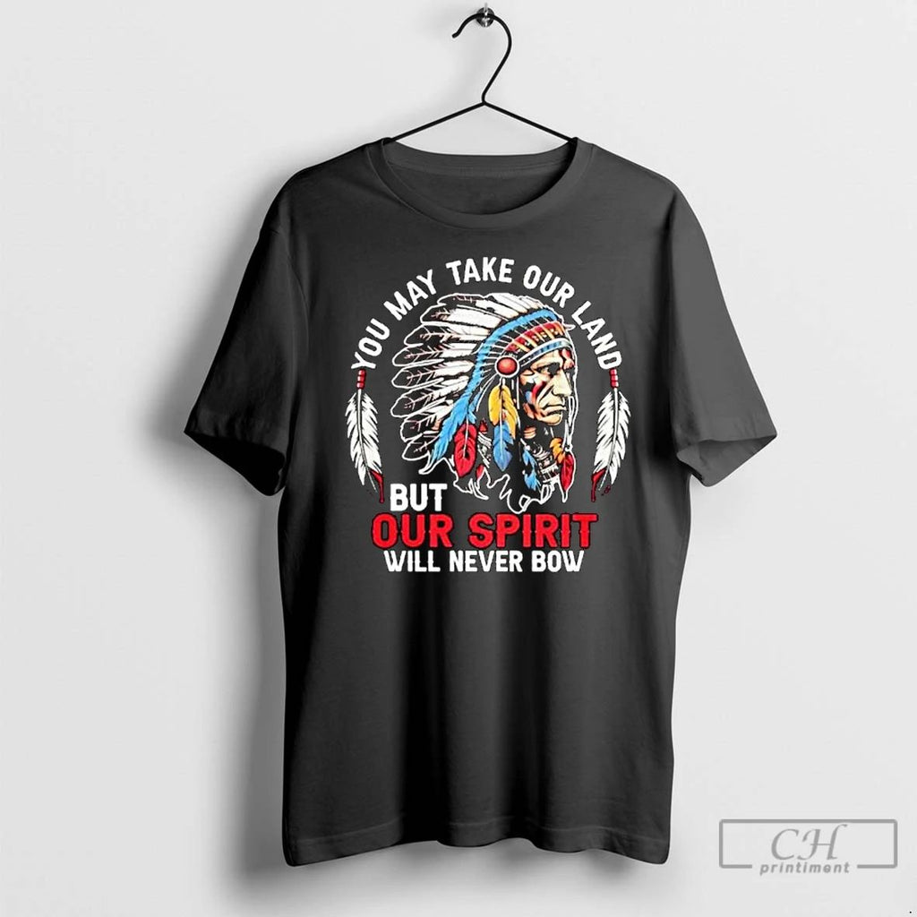 Classic Native American You May Take Our Land Butour Sprint Will Never Bow Ornaments