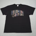 Billionaire Boys Club Shirt Men 2XL Black Big Logo Astronaut Hip Hop Streetwear