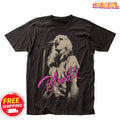 Blondie Mic T Shirt Mens Rock and Roll Music Band Tee New Black - Fanmade ! Sale