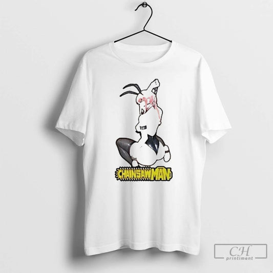 Classic Chainsaw Man Makima Sexy Bdsm Bunny Cosplay T Shirts