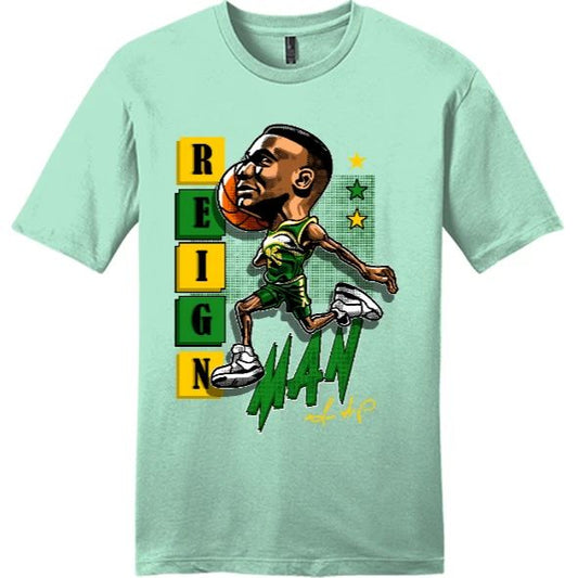NEW STREETWEAR ON DEMAND TOON REIGN MAN Tee Shirt MINT SMALL-4XLARGE MADE IN USA