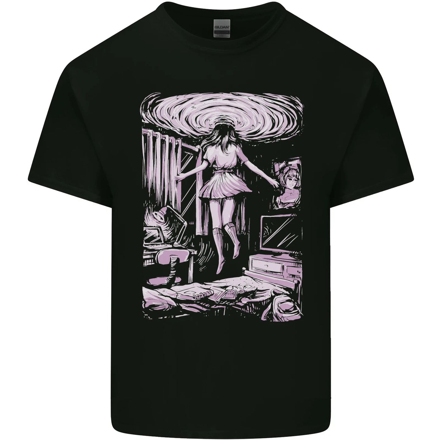 Multiverse 3rd Dimension SCI-FI Universe Mens Light Cotton T-Shirt