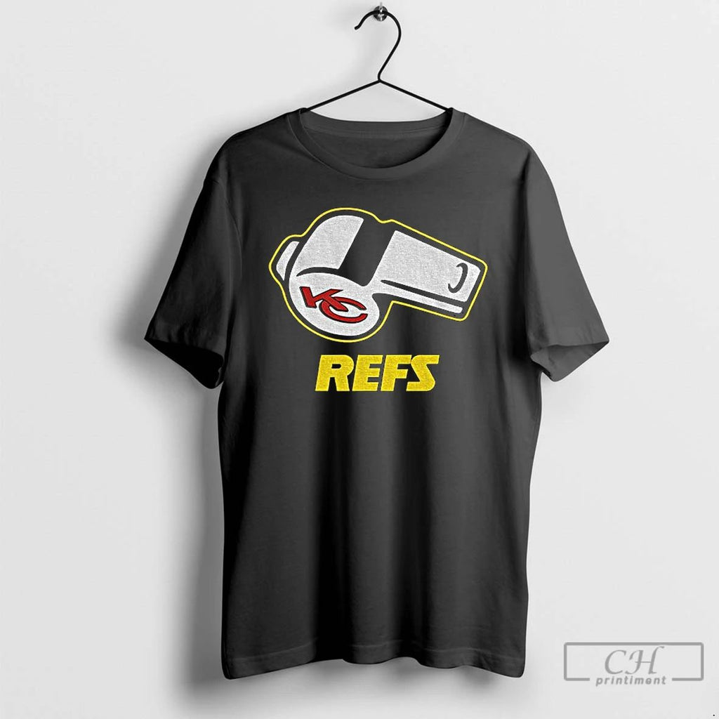 Premium Kansas City Chiefs Refs Referee 12th Man Refs Whistle T Shirts