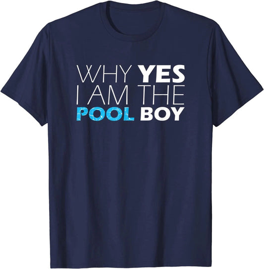 Pool Boy Funny Novelty Humor Summer Gift Unisex T-Shirt