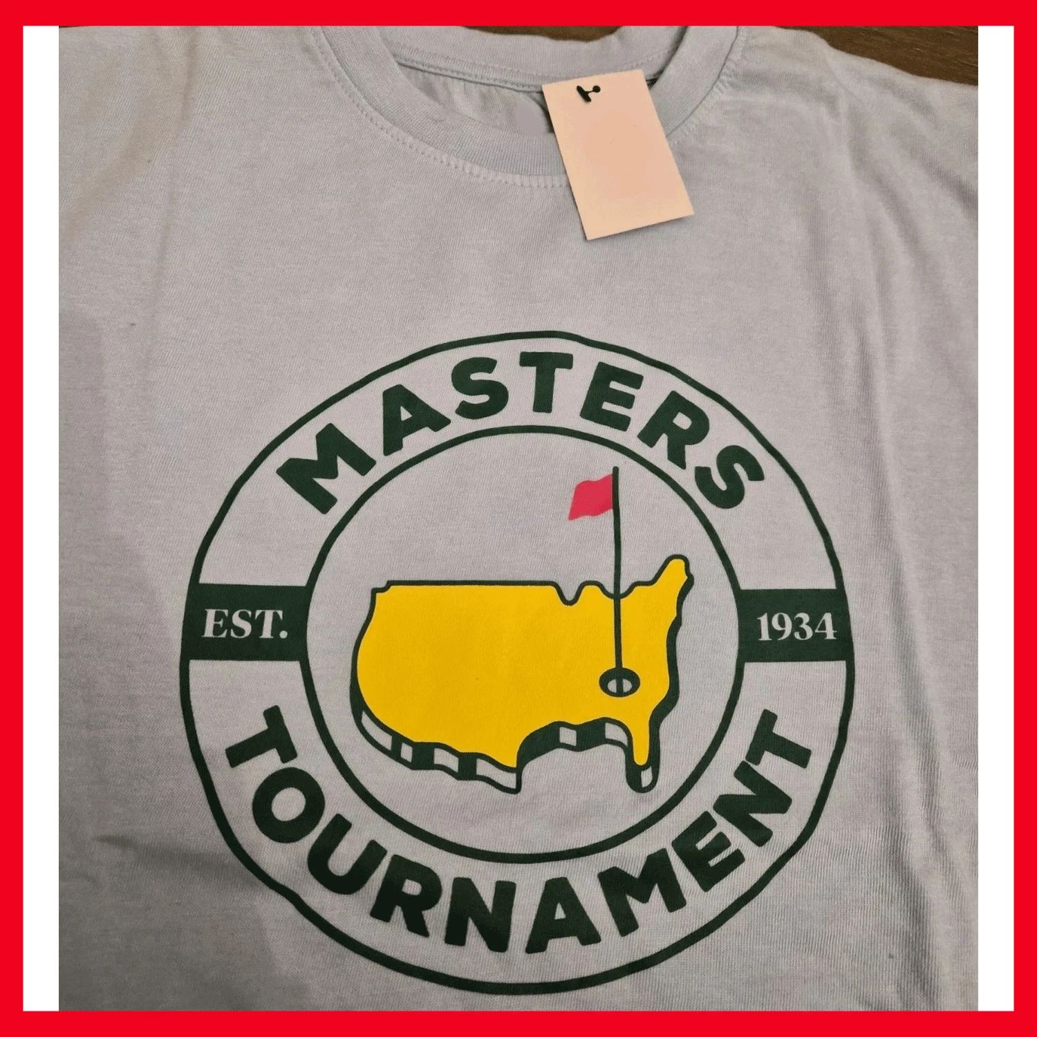 HOT!!! 2026 Masters Tournament Est.1934 T-shirt Light Blue Print Gildan