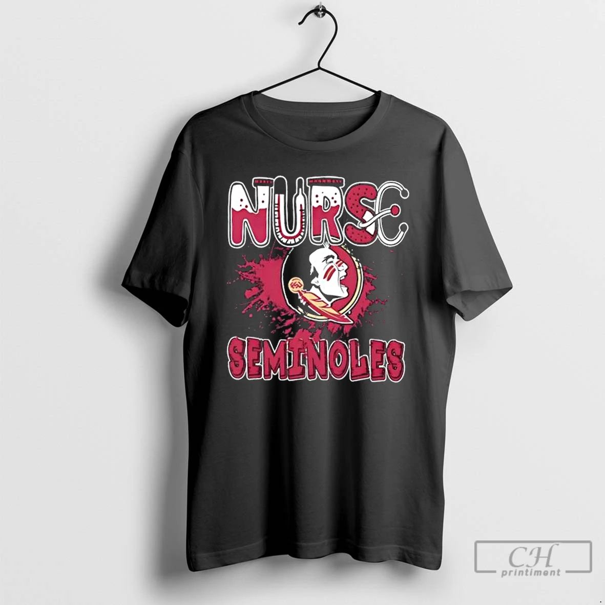 Classic Nurse X Florida State Seminoles Football T Shirts