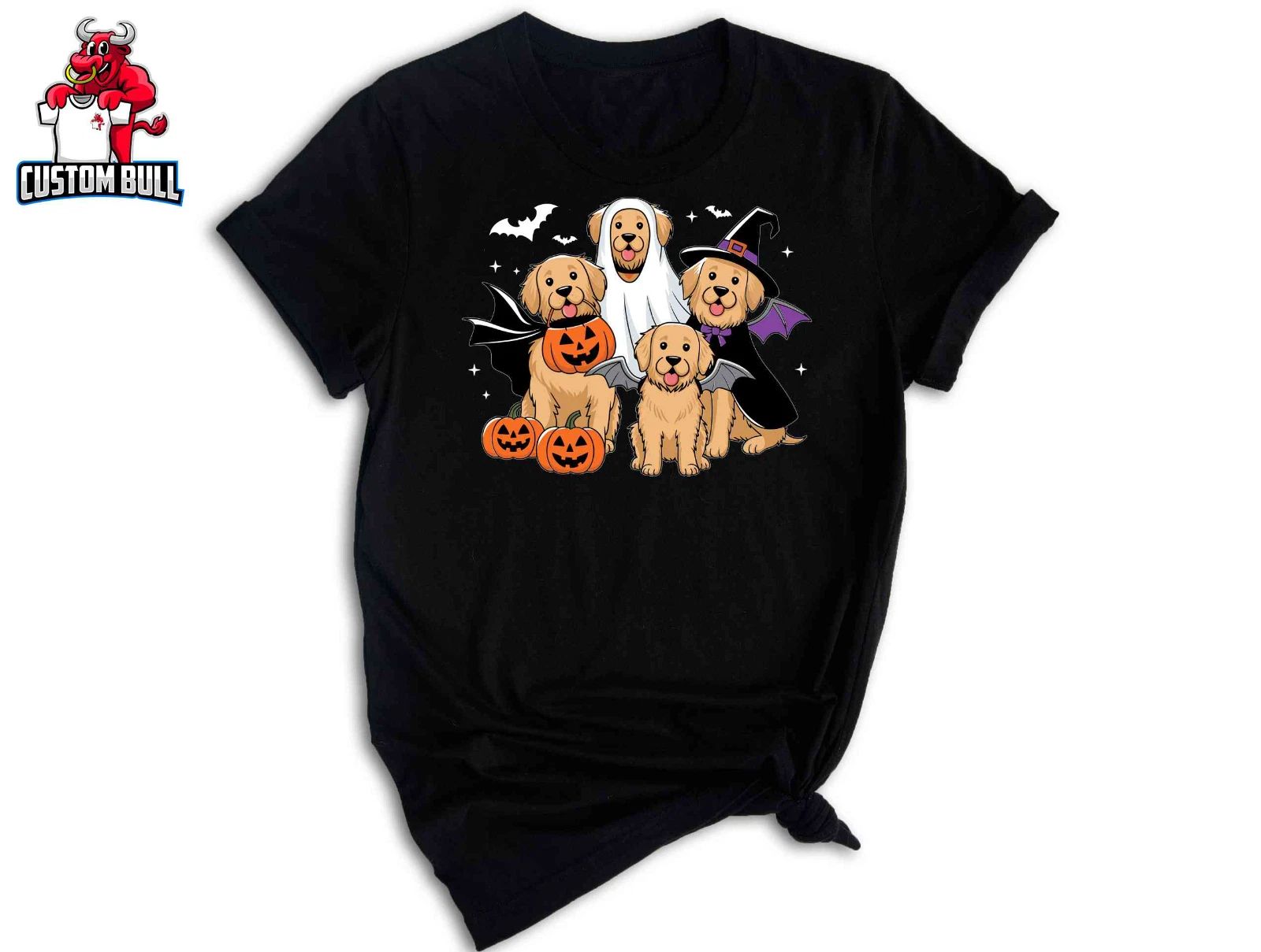 Halloween Dog Shirt, Cute Halloween Shirt, Ghost Dog Shirt, Dog Lover Gift