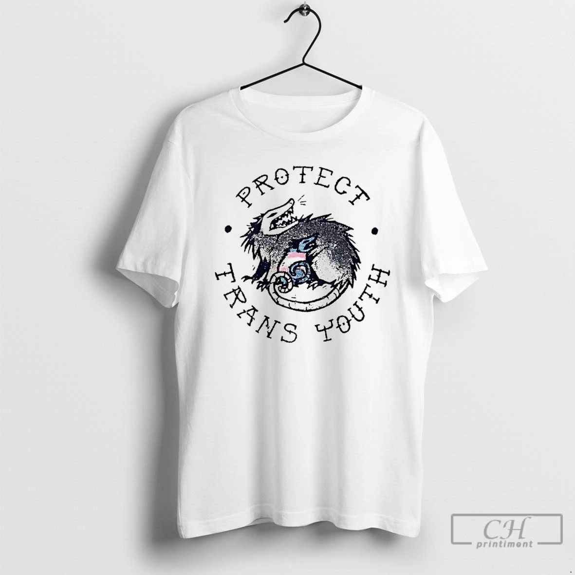 Classic Protect Trans Youth Opossum Mom T Shirts