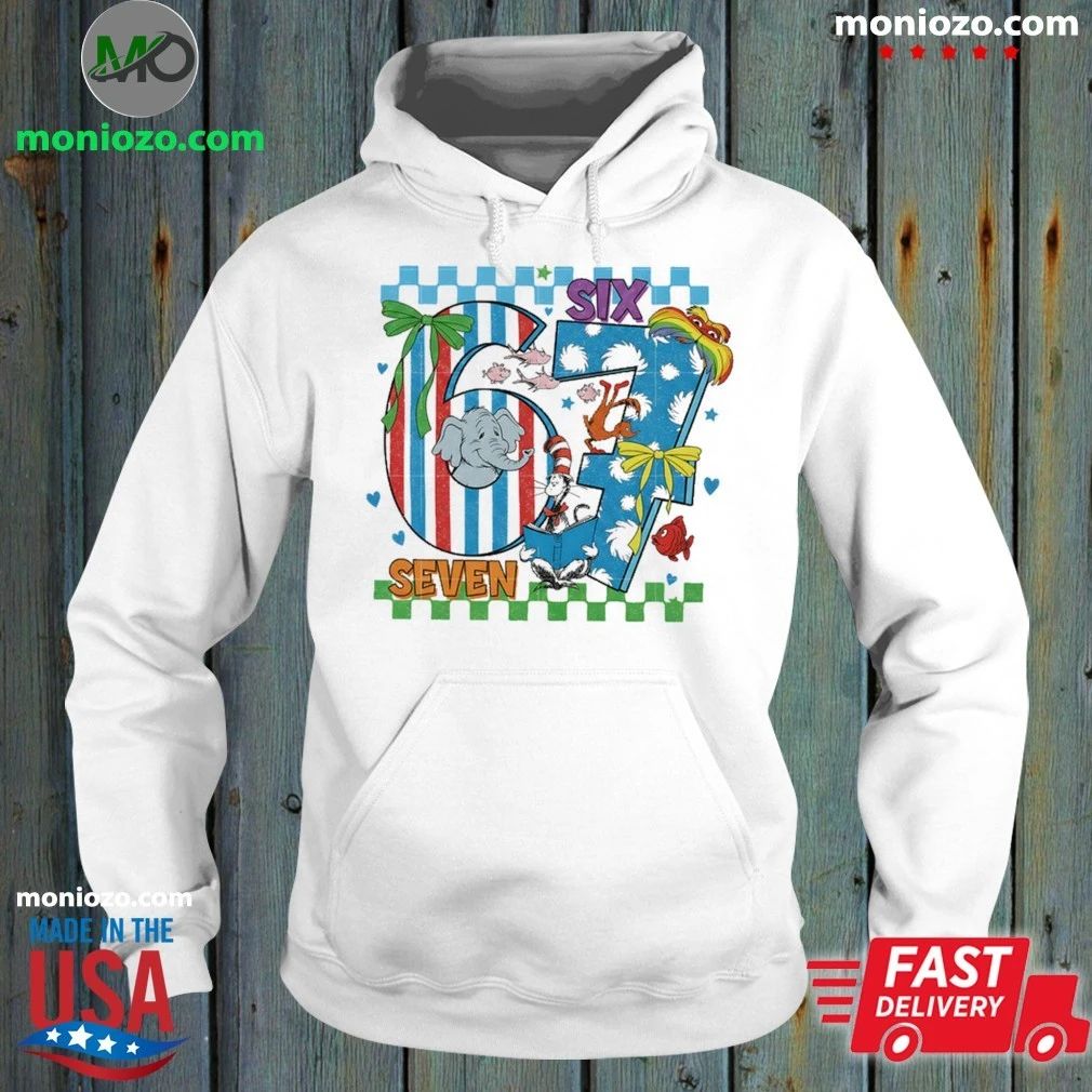 Original Six Seven Cat In The Hat Shirt