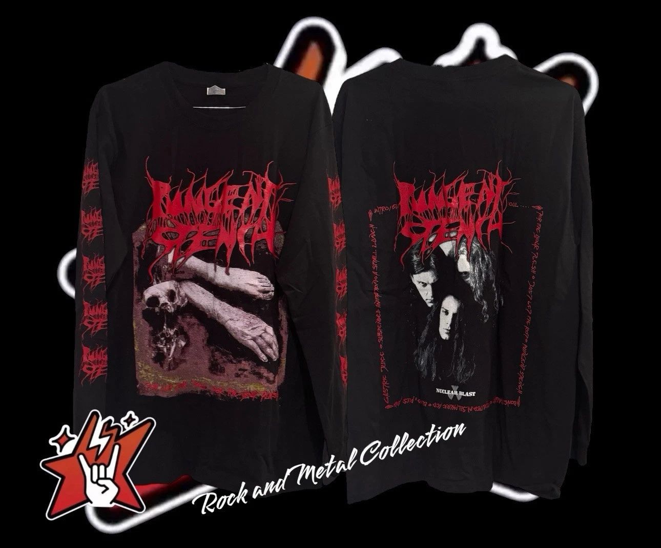 Pungent Stench T-Shirt New Short and Long Sleeve Death Autopsy Gorefest Entombed