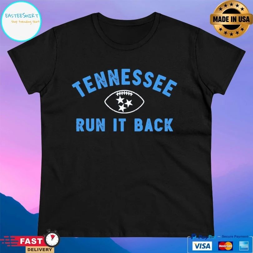 Tennessee Run It Back Football T-shirt