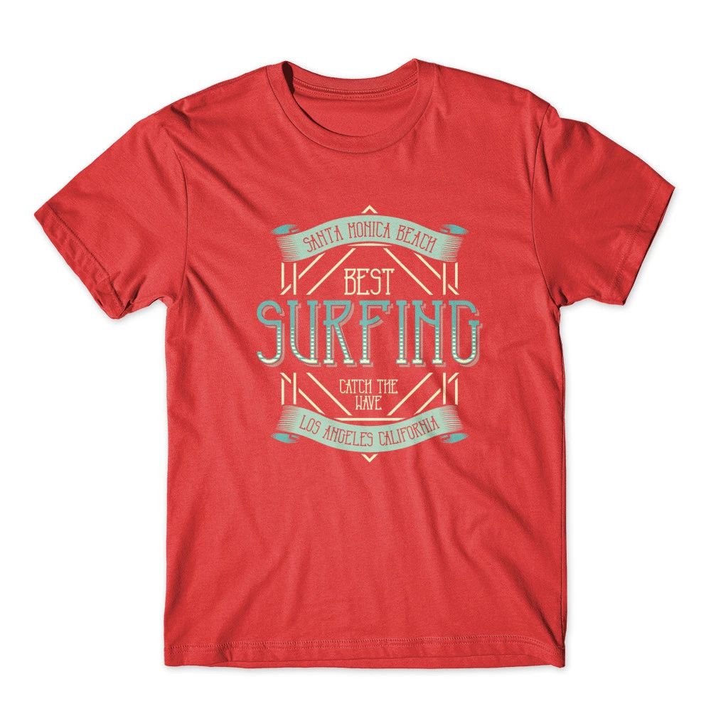 Best Surfing T-Shirt 100% Cotton Premium Tee New