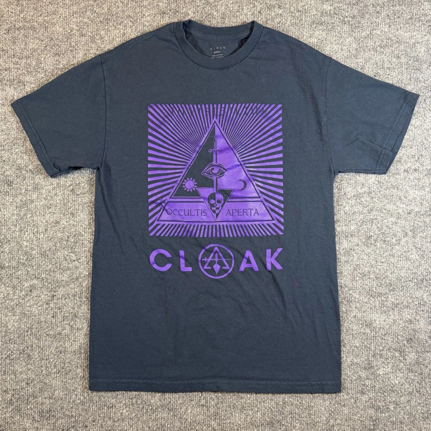 Cloak Brand Occultis Aperta Skull T-Shirt Unisex Small Markiplier Jacksepticeye