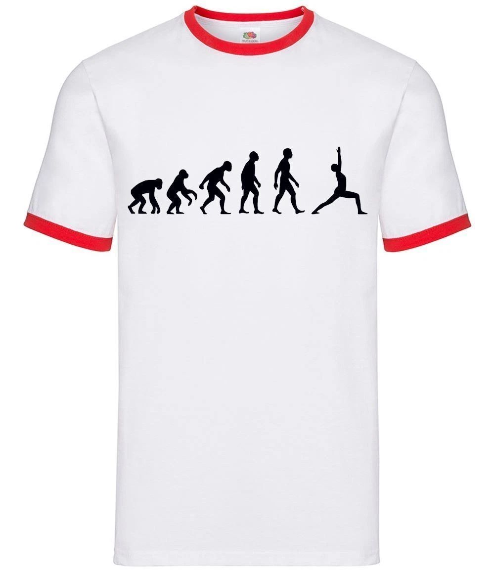 Evolution Of Man Yoga - Mens Ringer - Pilates Stretches