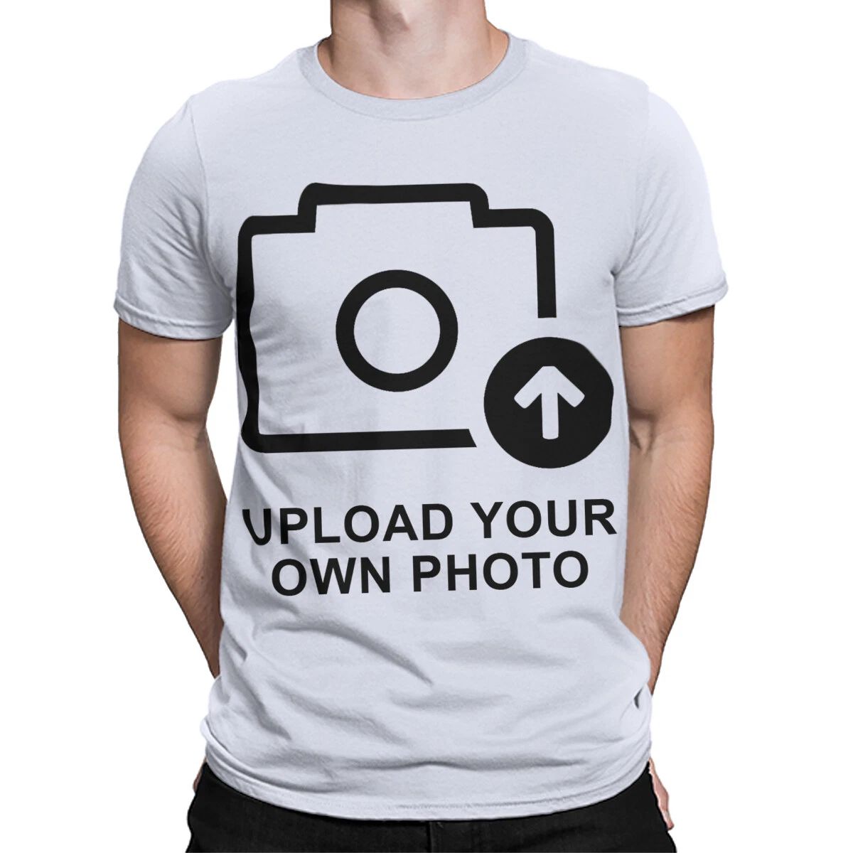 Customisable Photo Upload Mens T-Shirt For Everyone Perfect & Birthdays #TA-195