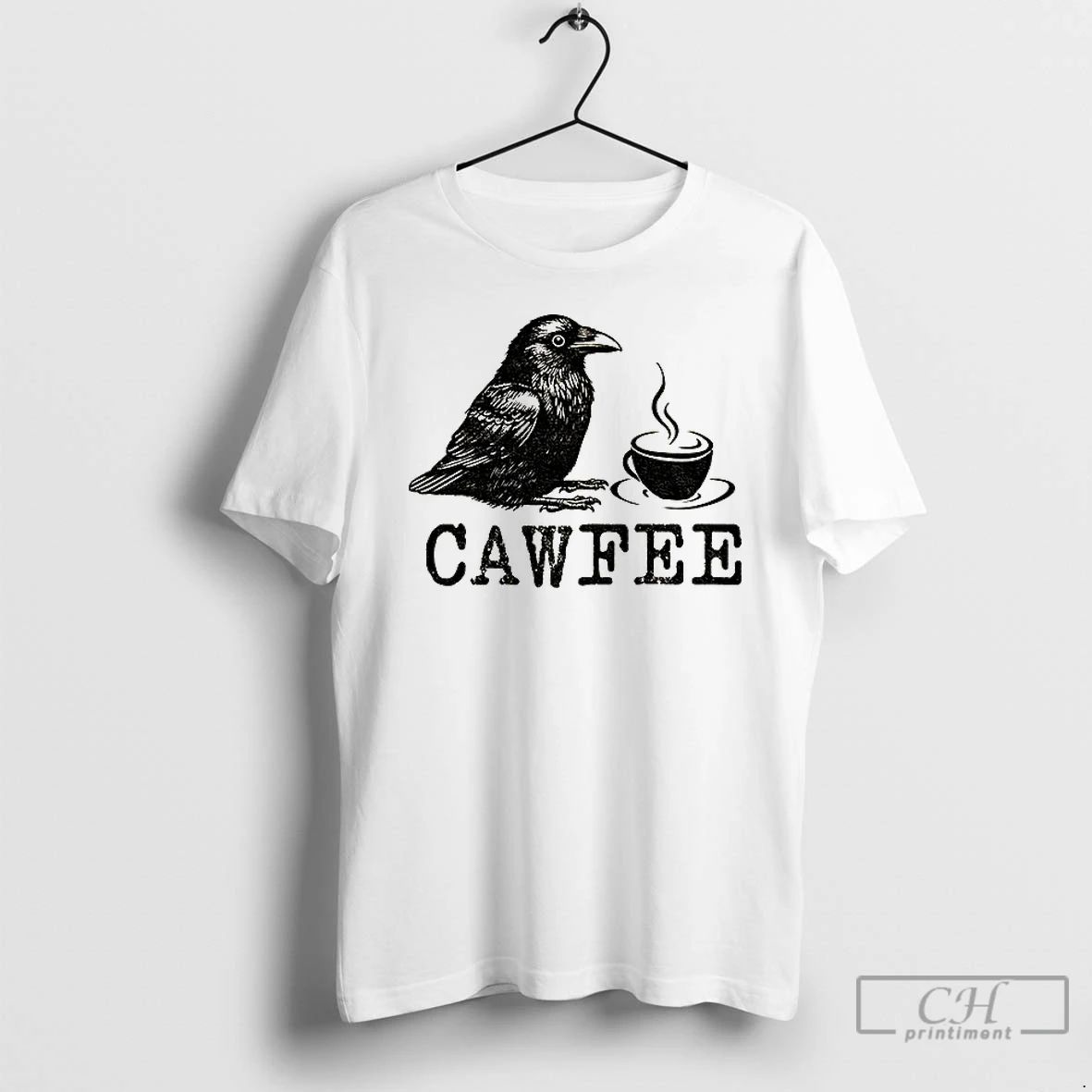 Classic Crow Cawfee Funny Japan Meme F Caw F T Shirts