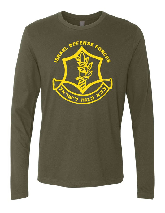 Israeli Army Israel Long sleeve T-shirt IDF (Israeli Defense force )military