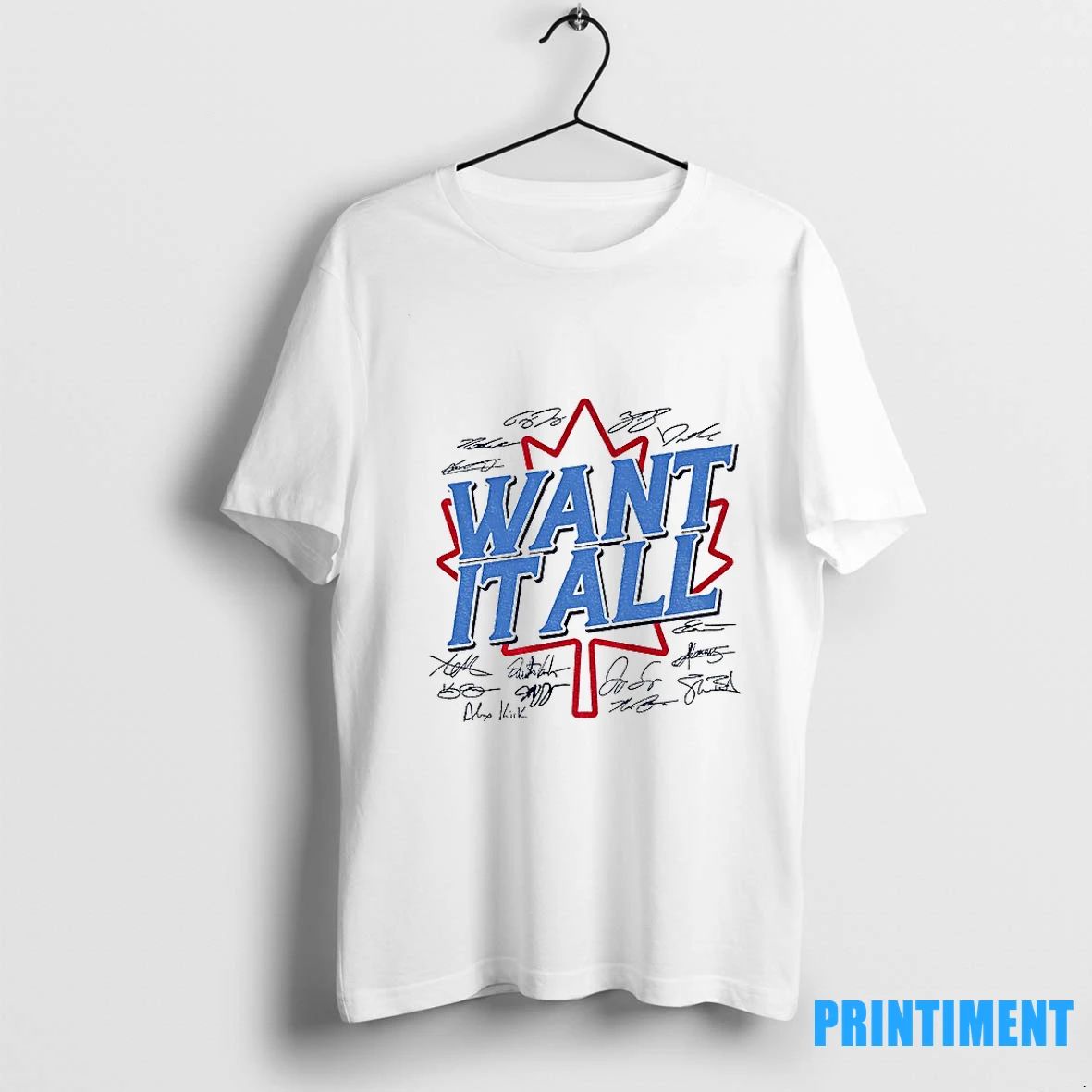 Toronto Blue Jays 2025 American League Champions Want It All Signature Tshirts Sweater