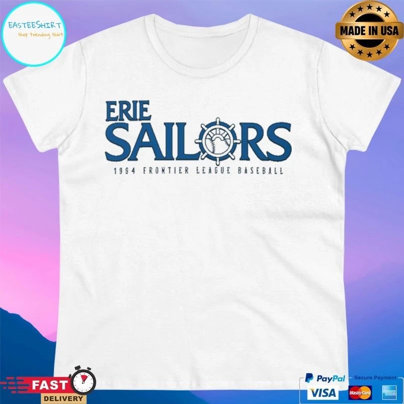 Erie Sailors 1994 Frontier League Baseball T-shirt