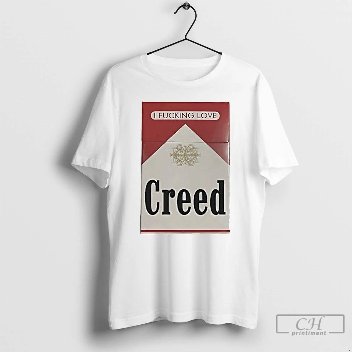 Classic I Fucking Love Creed Marlboro T Shirts