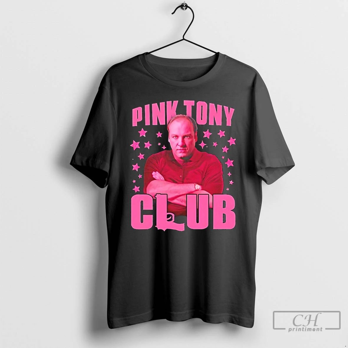 Premium Pink Tony Soprano Club T Shirts