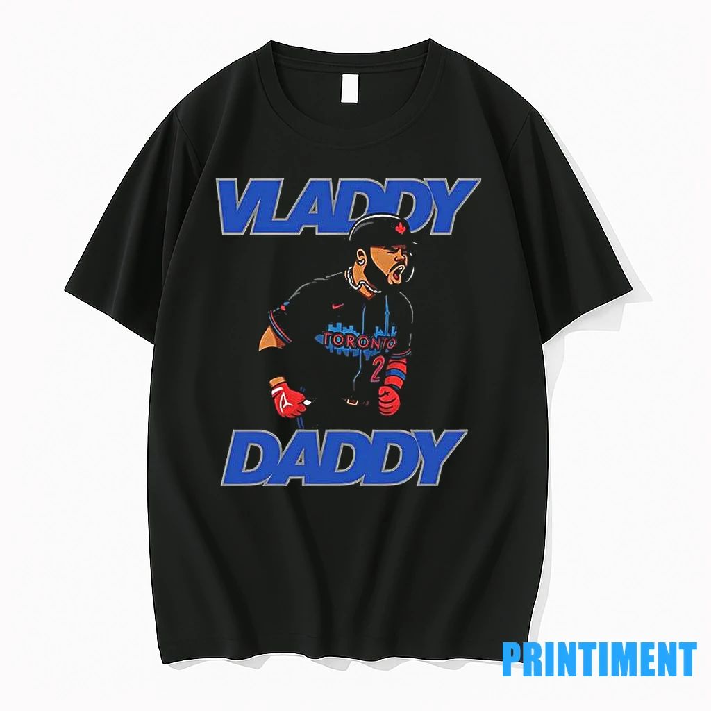 Vladdy Daddy Blue Jays 2025 Playoffs Caricature Tshirts Sweater