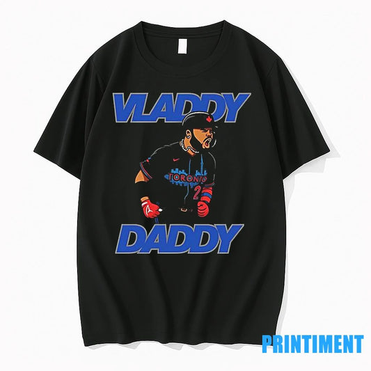Vladdy Daddy Blue Jays 2025 Playoffs Caricature Tshirts Sweater