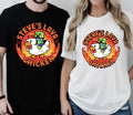 Steve LavaChicken Jockey Tshirt, ChickenLava Vide Game Shirt, Printed Trendy Top