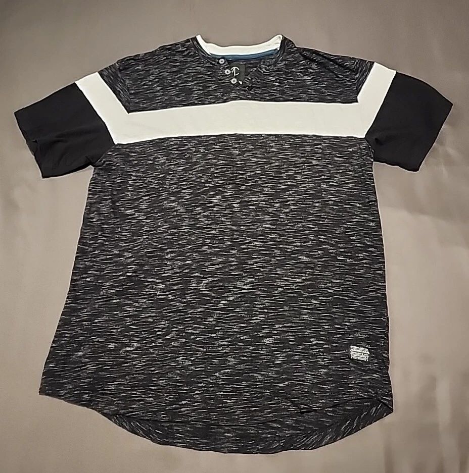 Modern Culture T Shirt Men's Size 2XB Grey/White
